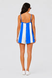 Game Day Gauze Striped Oversized Romper