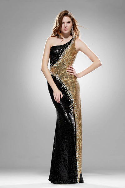 The Saint Sequined Bedazzled Gown