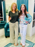 The Becky Linen Straight Leg Pants