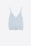 The Q2 Knit Buttoned Crop Top