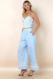 Jessika Cotton Vacation Pants Set