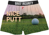 Nice Putt Golf Theme Boxer