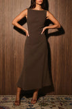 Sammie Back Bias Midi Dress