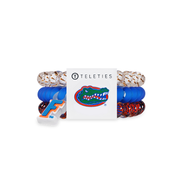 Spiral Hair Coils | Small | Go Gators! Hair Ties