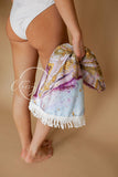 Beach Towel - Pink Gold Dust Galaxy RTS