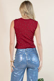 Killa Knit Metal Detail Tank Top