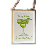 Margarita with In My Defense Dishtowel