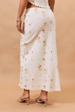 Pretty Little Petals Pointelle Midi Skirt