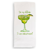 Margarita with In My Defense Dishtowel