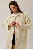 Spring Trench Coat - Cream