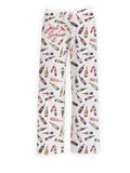 Just Screw It Wine Lounge Pants - White