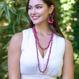 Aasha Blush Layered Necklace