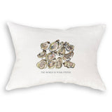 A Dozen Oysters with Quote: Dishtowel