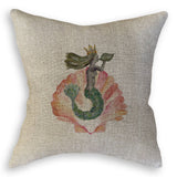 Mermaid with Crown: Dishtowel