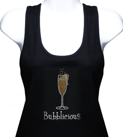 Bubblicious Rhinestone Tank Top