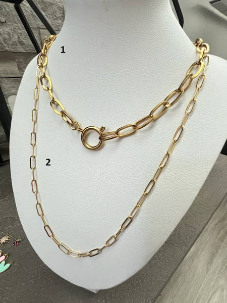 Charm Bar Necklaces: Toggle