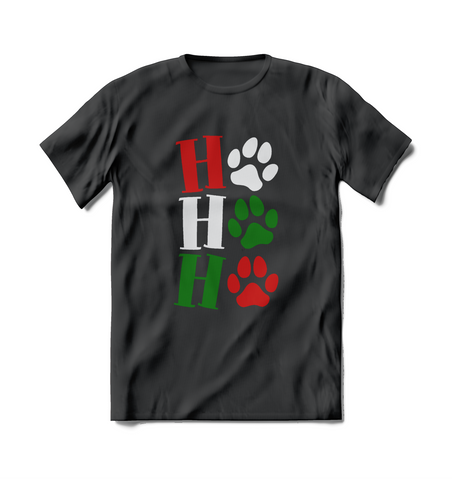 Festive Paws Short Sleeve T-Shirt - Unisex