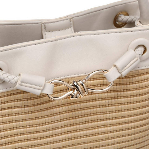 Blake Crossbody: Natural Ivory