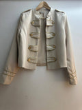Embellished Military Blazer Jacket