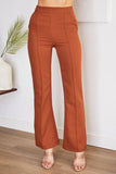Venti6 Side Zipper Flared Dress Pants