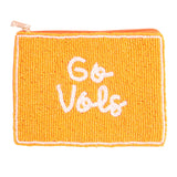 Hand Beaded Coin Pouch - Tennessee Volunteers