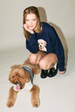 'Goldendoodle’ Long Sleeve Crewneck Sweater