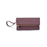 Aria Woven Wristlet Clutch - Oatmilk