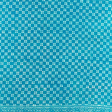 Handcrafted Cotton Sarong - Turquoise Grid