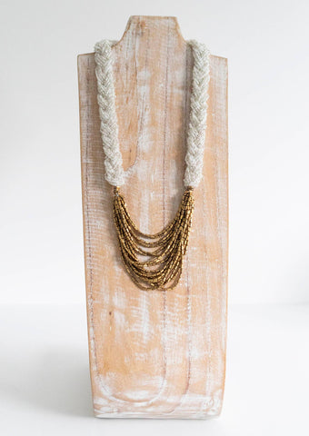 The Braided Hema Necklace - Stardust