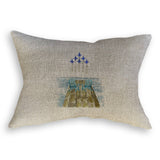 Dock with The Blues: Brass Ornament / 3” x 3”