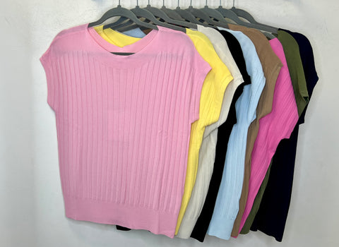 The Q2 Boat Neck Fine Rib Sweater