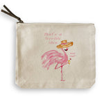 Terrible Idea Flamingo Dishtowel