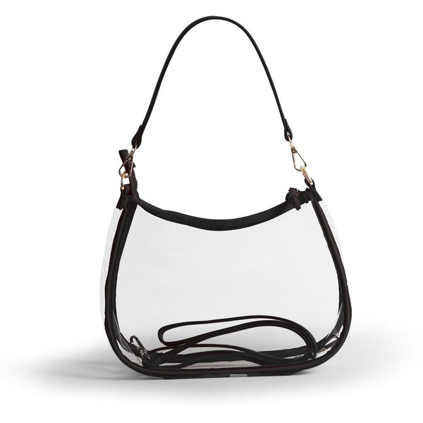 Sara Clear Purse - Black