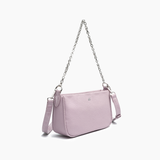 Jolie Pebble Convertible Crossbody Bag - Purple