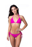 Solid Basic Trangle Bikini Set