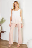 Venti6 Side Zipper Flared Dress Pants