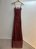 L’animale Italian Mesh Animal Print Dress