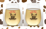 Dog Lover Shatterproof Wine Glass Set - By Breed