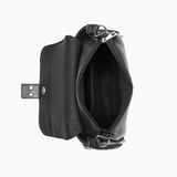 Nomad Utility Buckle Crossbody Bag: White