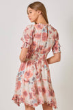 Mystree Ruffle Floral Dress