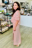 Gabby Preppy Stripe Skirt