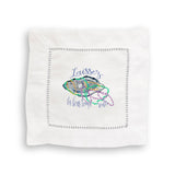 Mardi Gras Oyster: Dishtowel