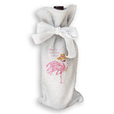 Terrible Idea Flamingo Dishtowel