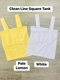 Simply Niki Clean Line Square Tank Top - One Size