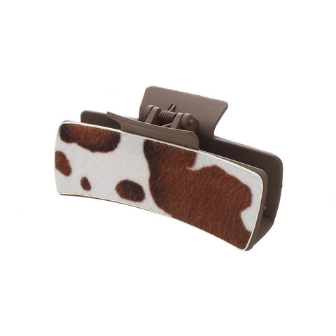 Western Leather Hair Clip - Cowgrain