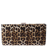 Sally Leopard Clutch