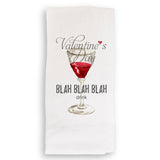 Valentines Day Blah Blah Blah: Dishtowel