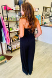 Serena Smocked Strapless Jumpsuit