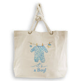 Baby Boy Clothing with “It's a Boy” Dishtowel