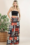 Tammy Cowboy Slack Pants - Multi-Colored